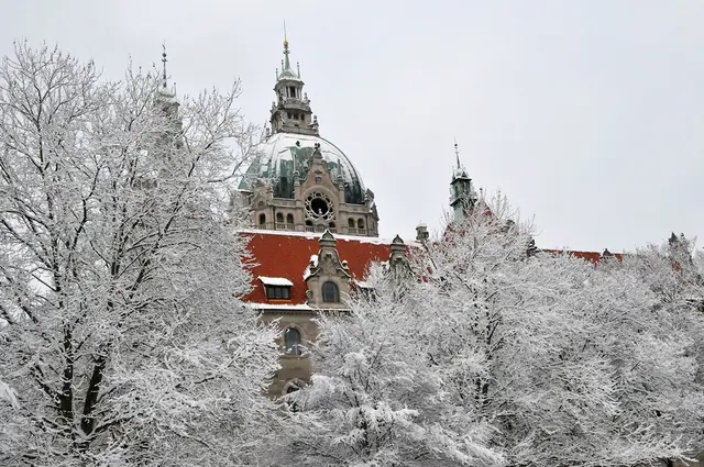 Im Januar 2016 war Hannover eine Winterlandschaft