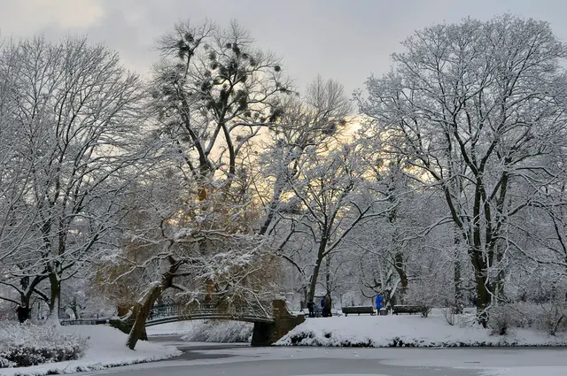 Im Januar 2016 war Hannover eine Winterlandschaft