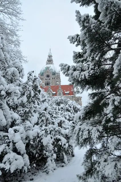 Im Januar 2016 war Hannover eine Winterlandschaft