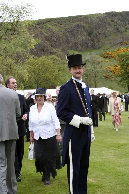 Constable mit Schlagstock