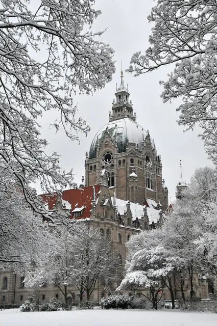 Im Januar 2016 war Hannover eine Winterlandschaft