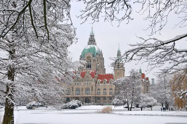 Im Januar 2016 war Hannover eine Winterlandschaft