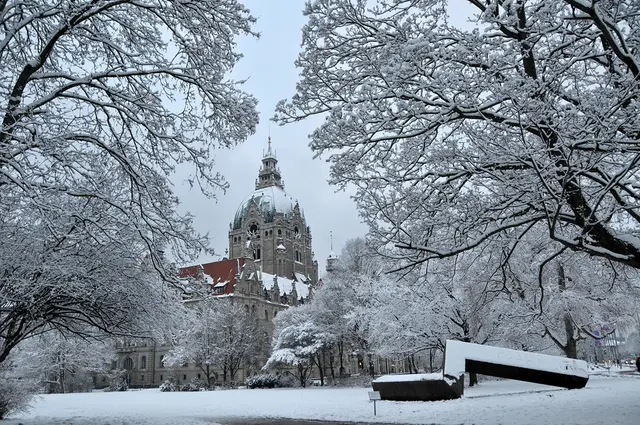 Im Januar 2016 war Hannover eine Winterlandschaft