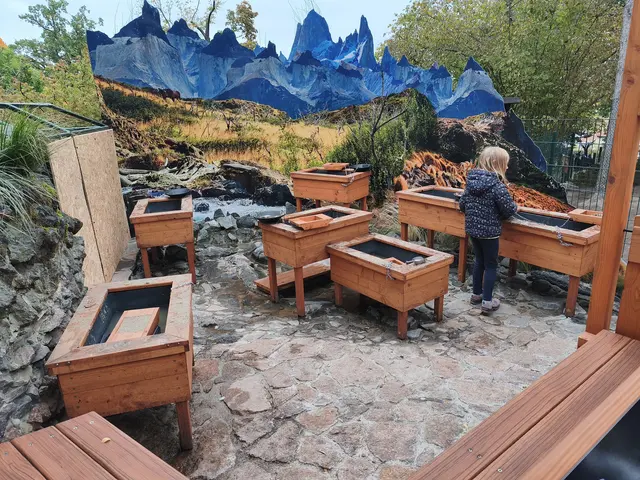Tresure Creek,
Mit 2 € dabei sein, spendable Eltern oder Verwandte
kleine Steine werden im Sand/unter dem Sand verteilt und Kind sucht. 