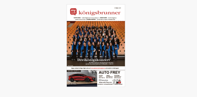 Den „königsbrunner“ 11/2025 hier als E-Paper lesen