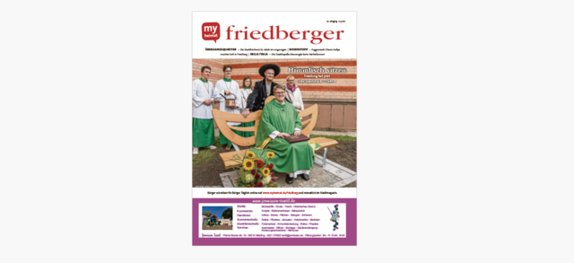 Den „friedberger“ 11/2025 hier als E-Paper lesen