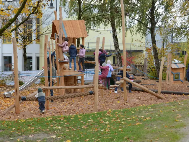 Der Rutschenturm mit Kletter-Parcours des Kinderkartens St. Elisabeth. | Foto: Stadt Gersthofen