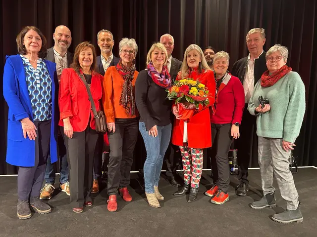 Der SPD Vorstand beim Neujahrsempfang im Friedberger Schloss. | Foto: SPD Friedberg