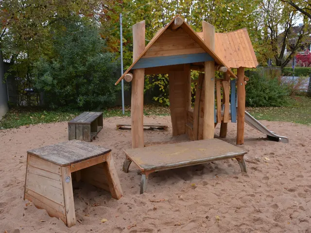 Das Spielhaus mit Rutsche der Krippe St. Elisabeth. | Foto: Stadt Gersthofen