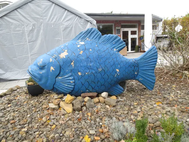 Ein Zeichen, her gibt es Fisch.