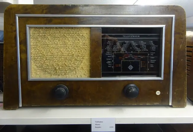 Der Telefunken Mentor Baujahr 1938 gebaut in Norwegen.  | Foto: Otto Killensberger