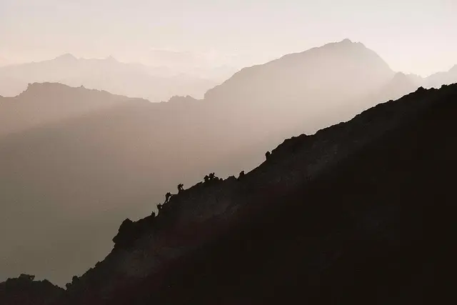 Vorraussteigende können Steinschlag auslösen. | Foto: Kurt Wolter