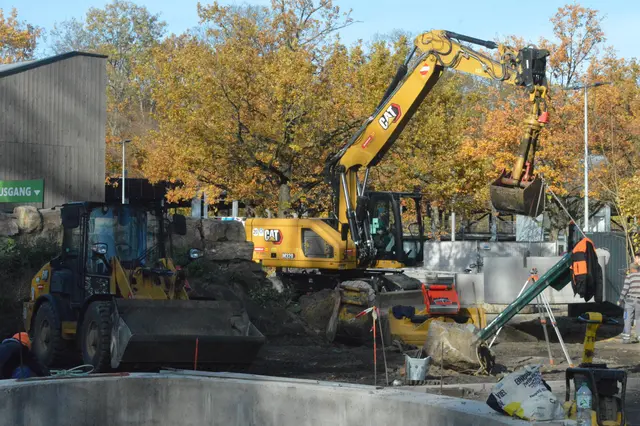 Die Bauarbeiten im Zoo gehen weiter