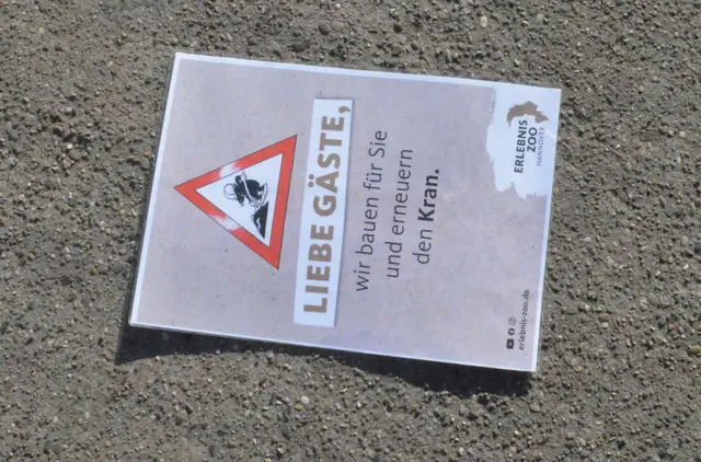 Der alte Kran ist dran