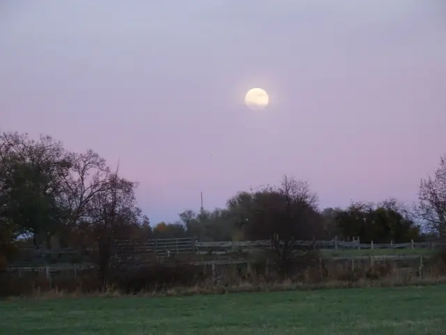 Bereits zeigt sich der heutige Supermond