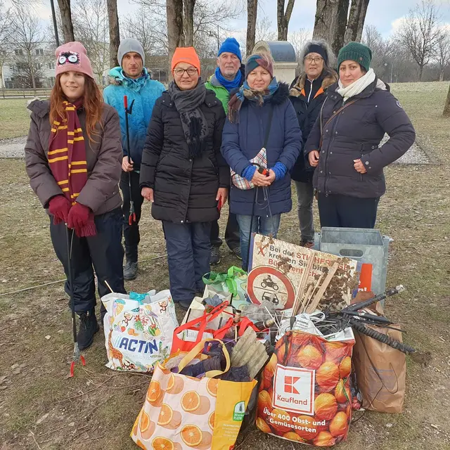 Clean Up Day  organisiert von BN-Ortsgruppe und nebenan.de | Foto: Foto Claudia Wegele