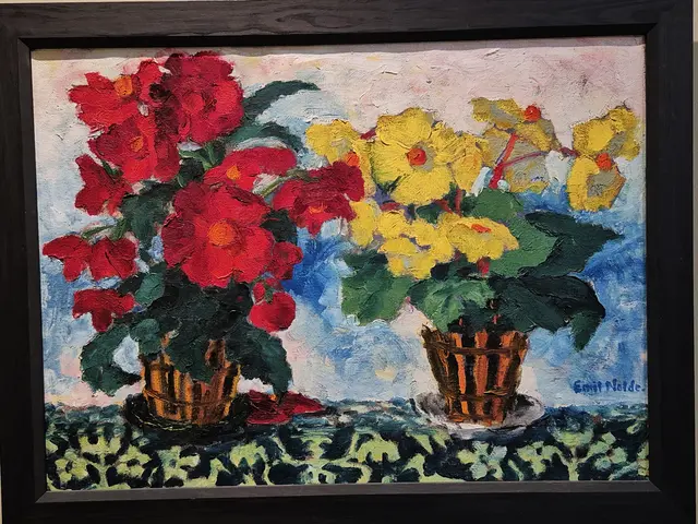 Emil Nolde
"Begonien (Rot und Gelb)"