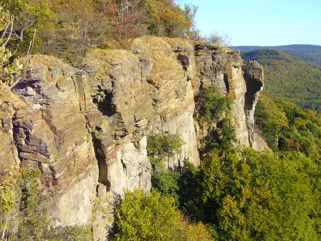 Nahe der Hohensteine, am Dachtelfeld im Süntel, spielte sich vor langer Zeit Geschichtsträchtiges ab. Die Sachsen vernichteten einen großen Teil eines Heeres der Franken. Aber Karl der Große nahm schreckliche Rache. Bekannt unter dem Namen "Blutgericht von Verden". Im Süntel erinnert heute noch das Blutbachtal daran. | Foto: Kurt Wolter