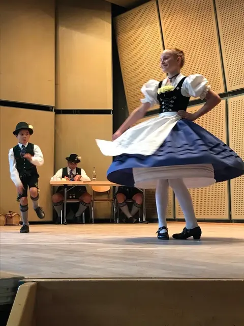 Mathilda ertanzt sich den 3. Platz
