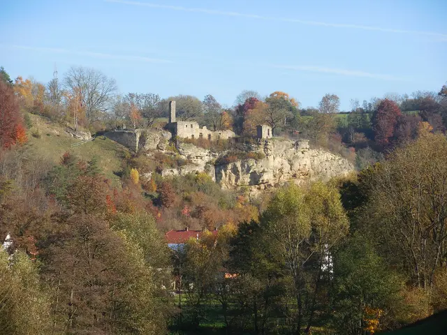 Die Klosterruine von Ober-Werbe (01.11.2015). | Foto: M. A.