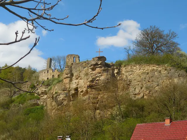 Die Klosterruine bei Ober-Werbe (05.05.2016). | Foto: M. A.
