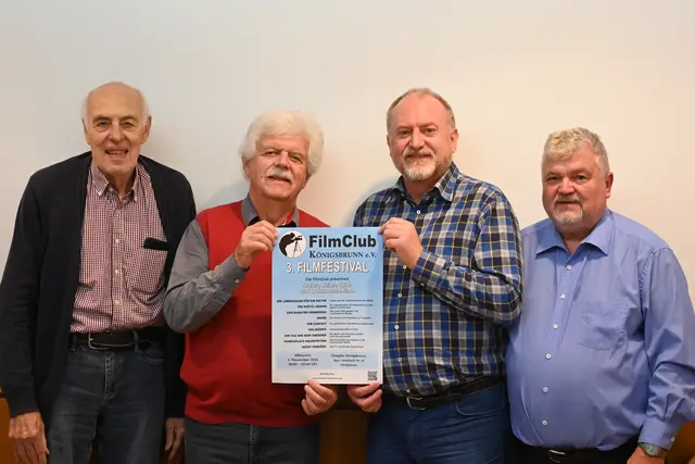 v.links: Gerhard Ritter, Heinz Förder, Thomas Milde, Harald Podratzky
Fotograf: Bernd Van Hussel