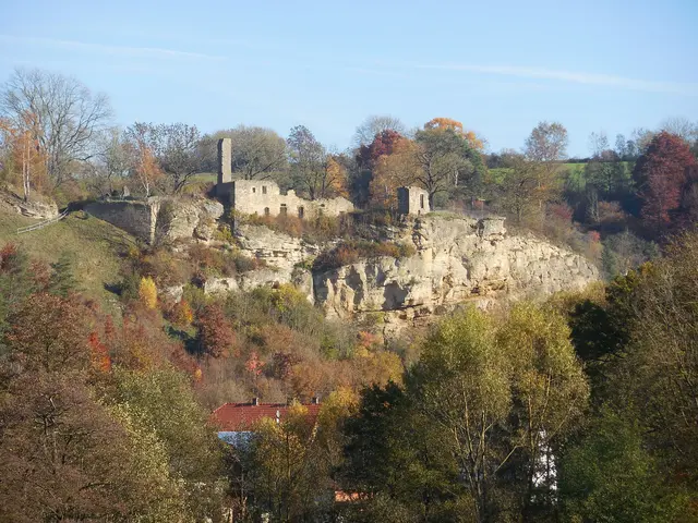 Die Klosterruine von Ober-Werbe (01.11.2015). | Foto: M. A.