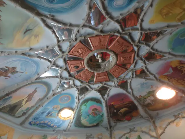 Sehr schöne Deckenbilder.