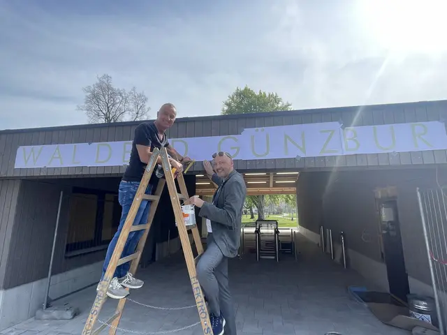 Das Waldbad in Günzburg eröffnete im Sommer 2025. | Foto: Michael Lindner/Stadt Günzburg