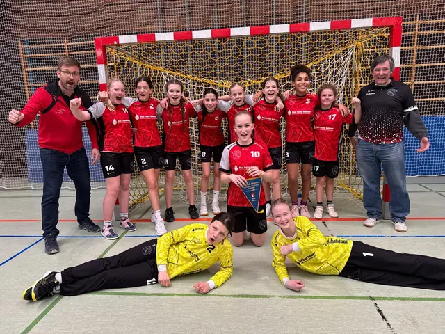 Auch unsere D-Mädels holen nach einer makellosen Saison den Meistertitel.