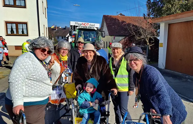 Finale beim Faschingsumzug in Gablingen am 4. März 2025 | Foto: Gersthofer Party-Freunde n.e.V.