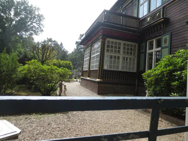 Der Ausgang in den Garten.