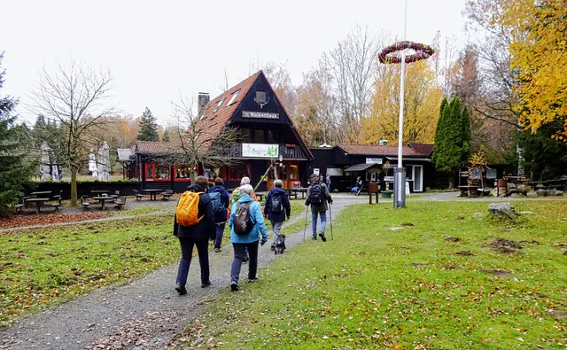 die Waldgaststätte Molkenhaus