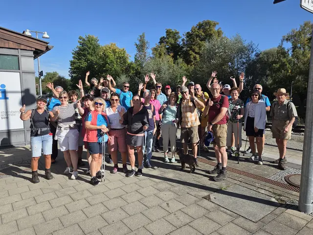 Die Sommerwanderung der Abteilung Alpin führte im September 2025 von Dießen über den wildromantischen Schacky-Park bis zur Schatzbergalm.
