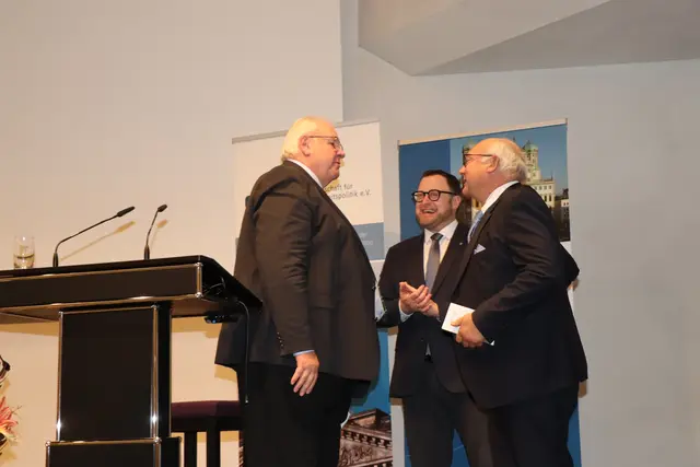 von links Max Erdmann, Matthias Fink, Dietmar Paun | Foto: Marianne Stenglein