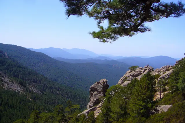 Auch rund um Corte gibt es schönste Wandergebiete.