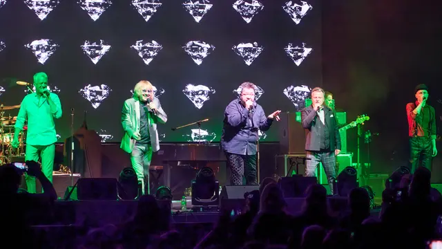 Nach der Saison feierte der EHC an vier Tagen das "Happy Weekend" in der Augsburger Schwabenhalle (im Bild "Die Prinzen"). | Foto: Dietmar Ziegler