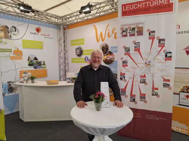 Wirtschaftsförderer Thomas Wörle freute sich über die positive Resonanz auf die WI-LA. Aichachs Innenstadt sieht er für die Zukunft gut aufgestellt.