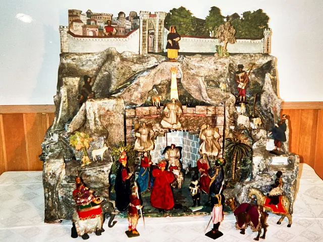 Die historische Schreglekrippe des Stadt- und Hochstiftmuseums | Foto: Joerg Roller 