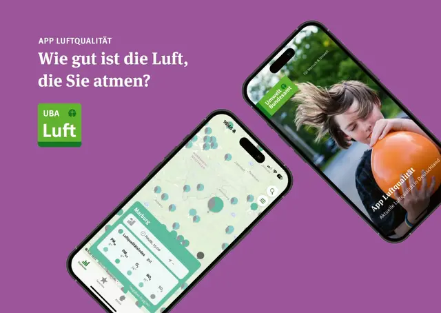 Gute Luft auf einen Blick: Das UBA aktualisiert seine App „Luftqualität“ | Foto: Umweltbundesamt