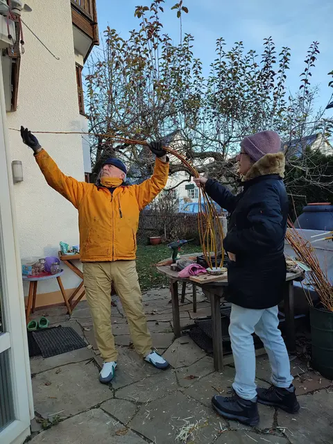 Bund Naturschutz Ortsgruppe Gersthofen Jürgen Ziegler (2.Vorsitzender) Katjana Brucoli (1.Vorsitzende) | Foto: Foto Claudia Wegele