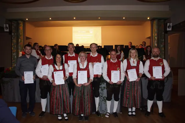 Festakt mit Ehrungen | Foto: Musikverein Donautaler e.V.