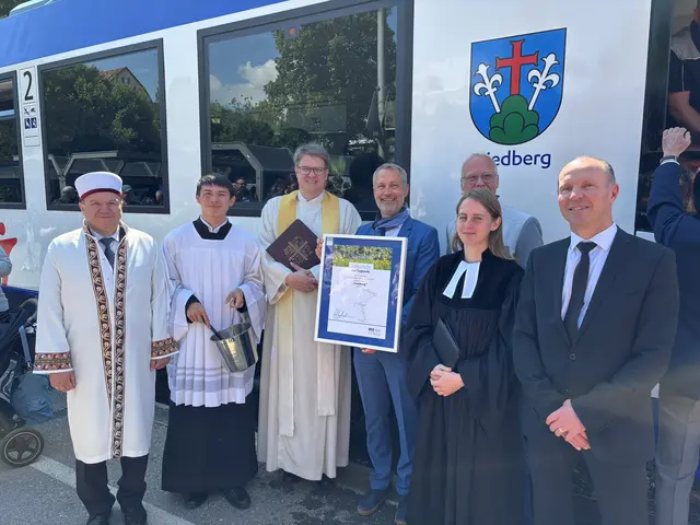 Zugsegnung anlässlich 150 Jahre Bahnhof Friedberg | Foto: Frank Büschel