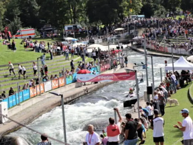 Augsburg investiert 3,5 Mio Euro in ein Schleusensystem am Eiskanal (hier der Olympiakanal) | Foto: Marianne Stenglein