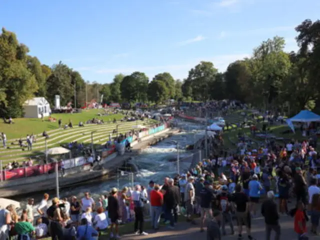 Augsburg investiert 3,5 Mio Euro in ein Schleusensystem am Eiskanal (hier der Olympiakanal) | Foto: Marianne Stenglein