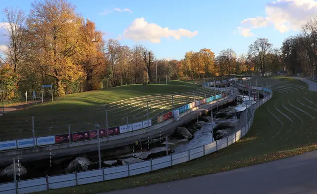 Olympiakanal in Augsburg ohne Wasser | Foto: Marianne Stenglein