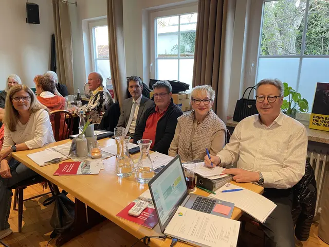 Mitgliederversammlung im Gasthaus am Lohwald Anfang April | Foto: Aktionsgemeinschaft Neusäß