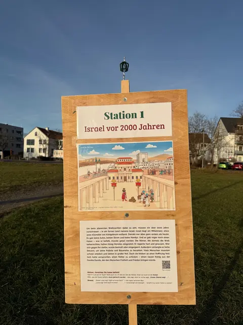 Eine von acht Stationen zum Lesen, Vorlesen und Mitmachen | Foto: Peter Thomas