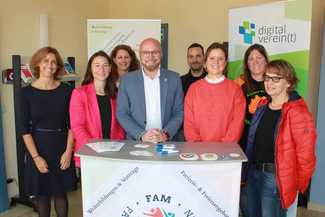 Treffen mit Digitalminister Fabian Mehring | Foto: FAM