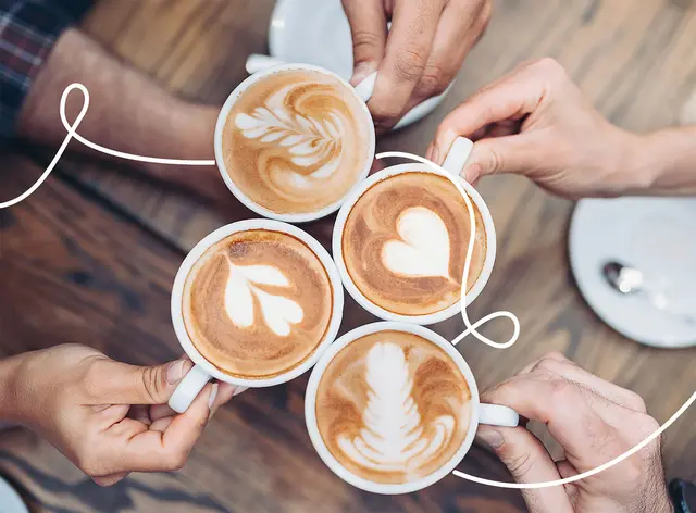 Jeder vierte unter 35-Jährige trinkt seinen Kaffee mit Hafer-, Soja- oder Mandelmilch. | Foto: DJD/Aral